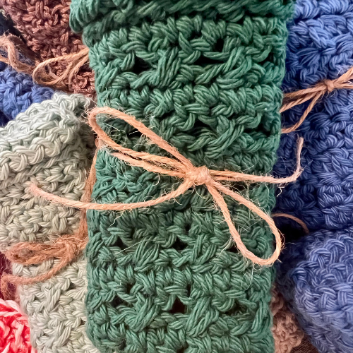 Green Dish Cloth