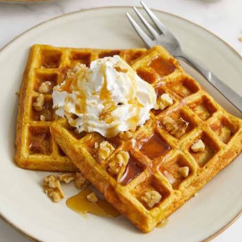 pumpkin waffles